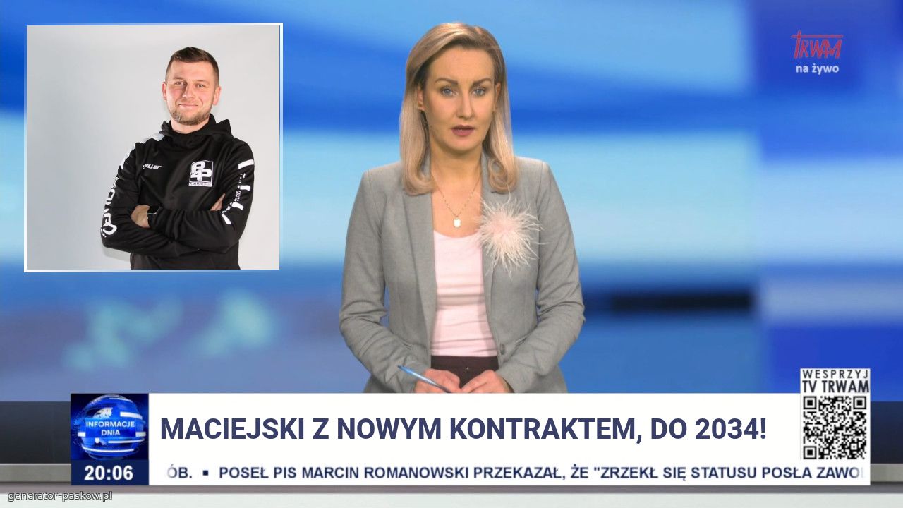 Maciejski z nowym kontraktem, do 2034!