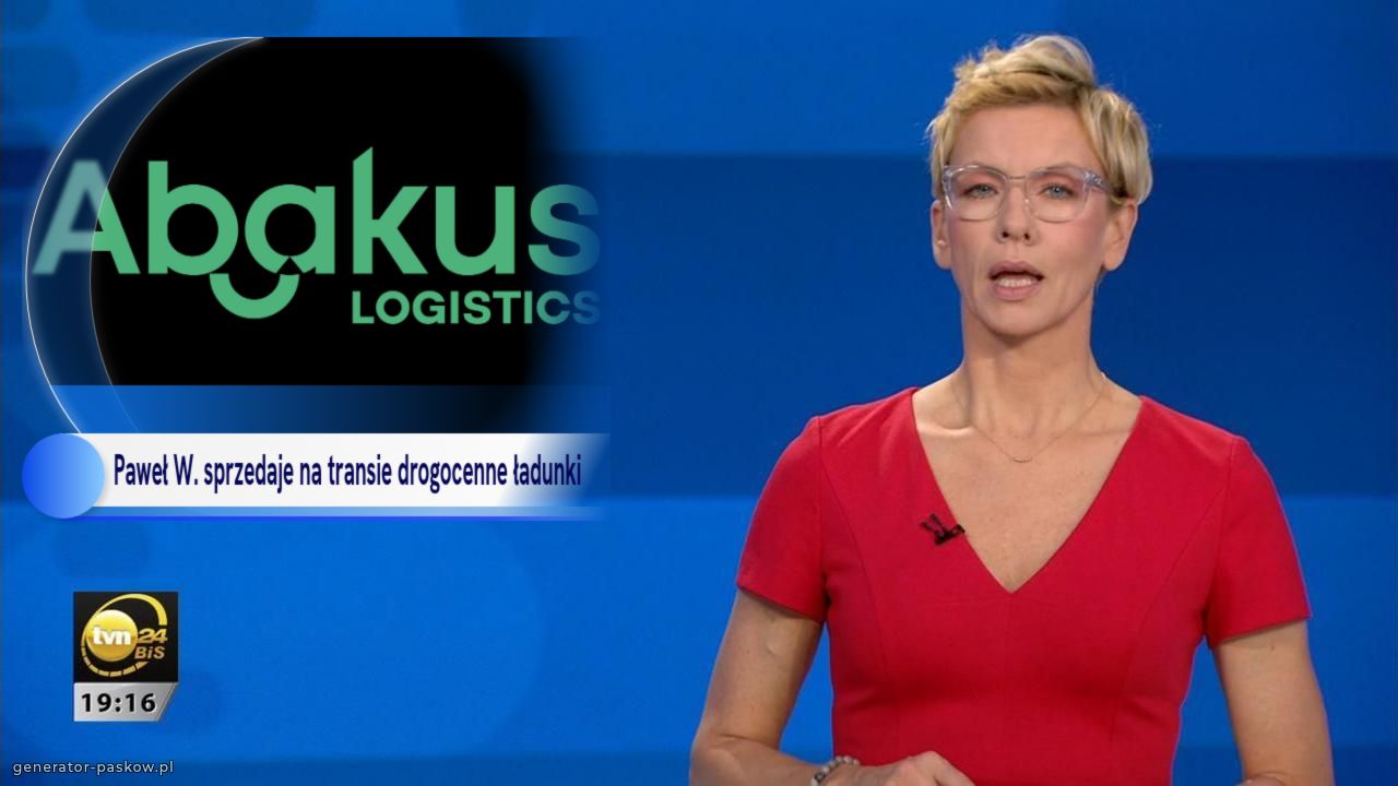 Paweł W. sprzedaje na transie drogocenne ładunki