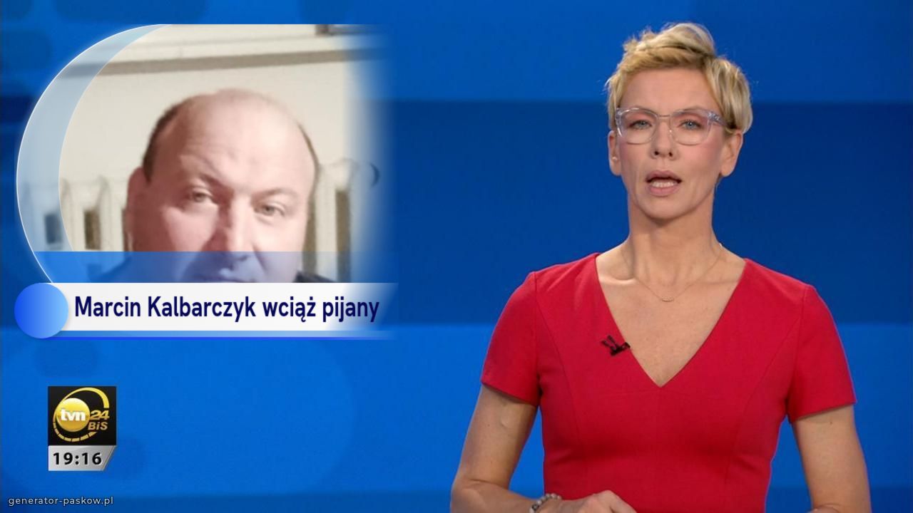 Marcin Kalbarczyk wciąż pijany