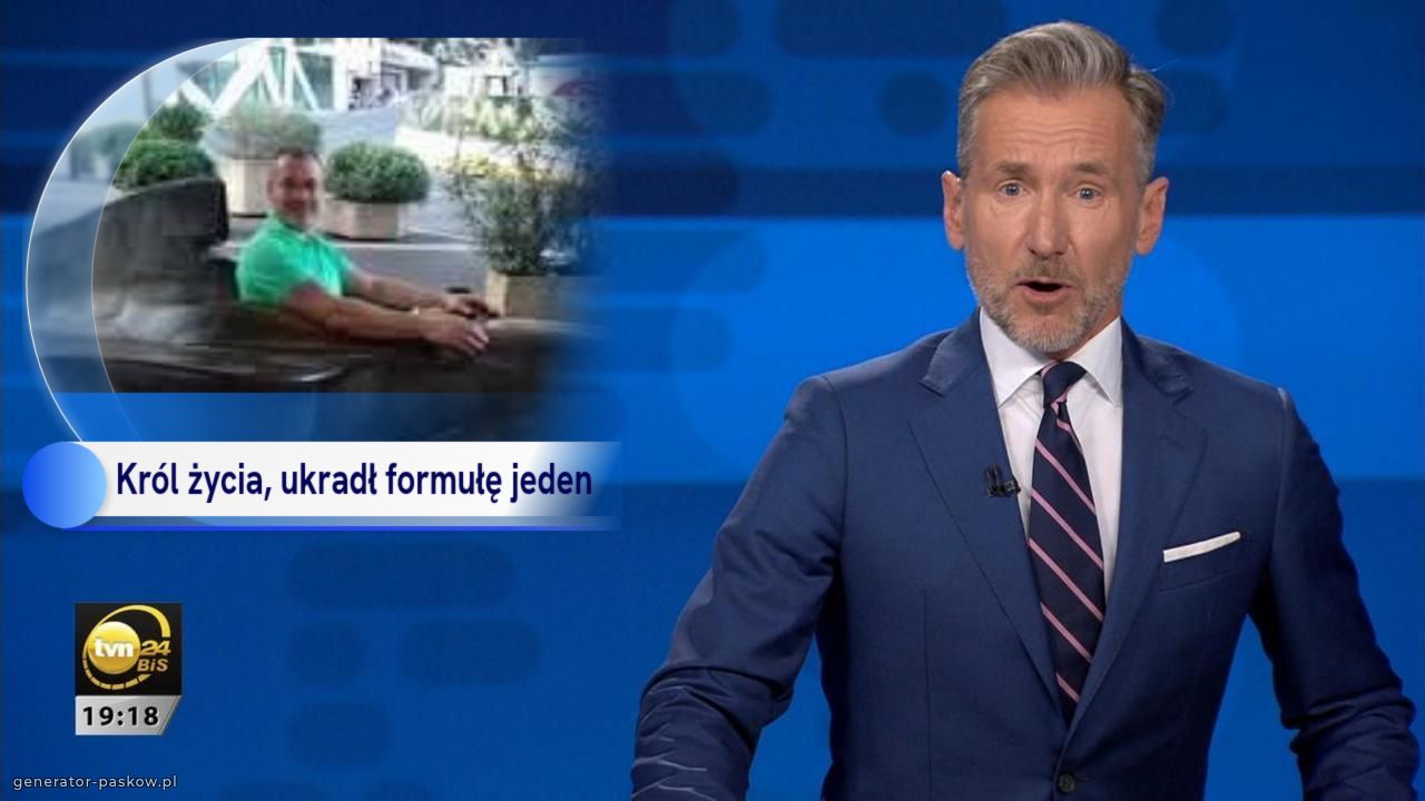 Król życia, ukradł formułę jeden