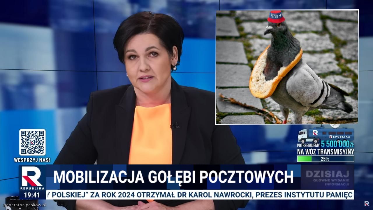  Mobilizacja gołębi pocztowych 