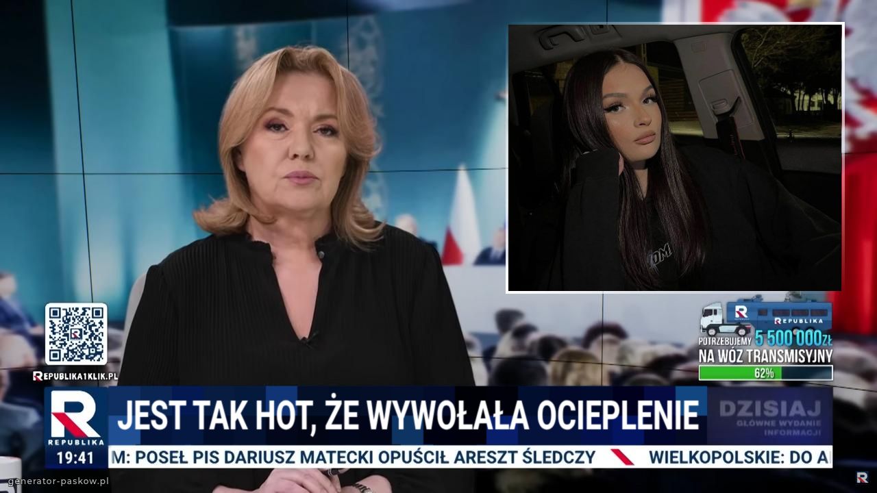 Jest tak hot, że wywołała ocieplenie