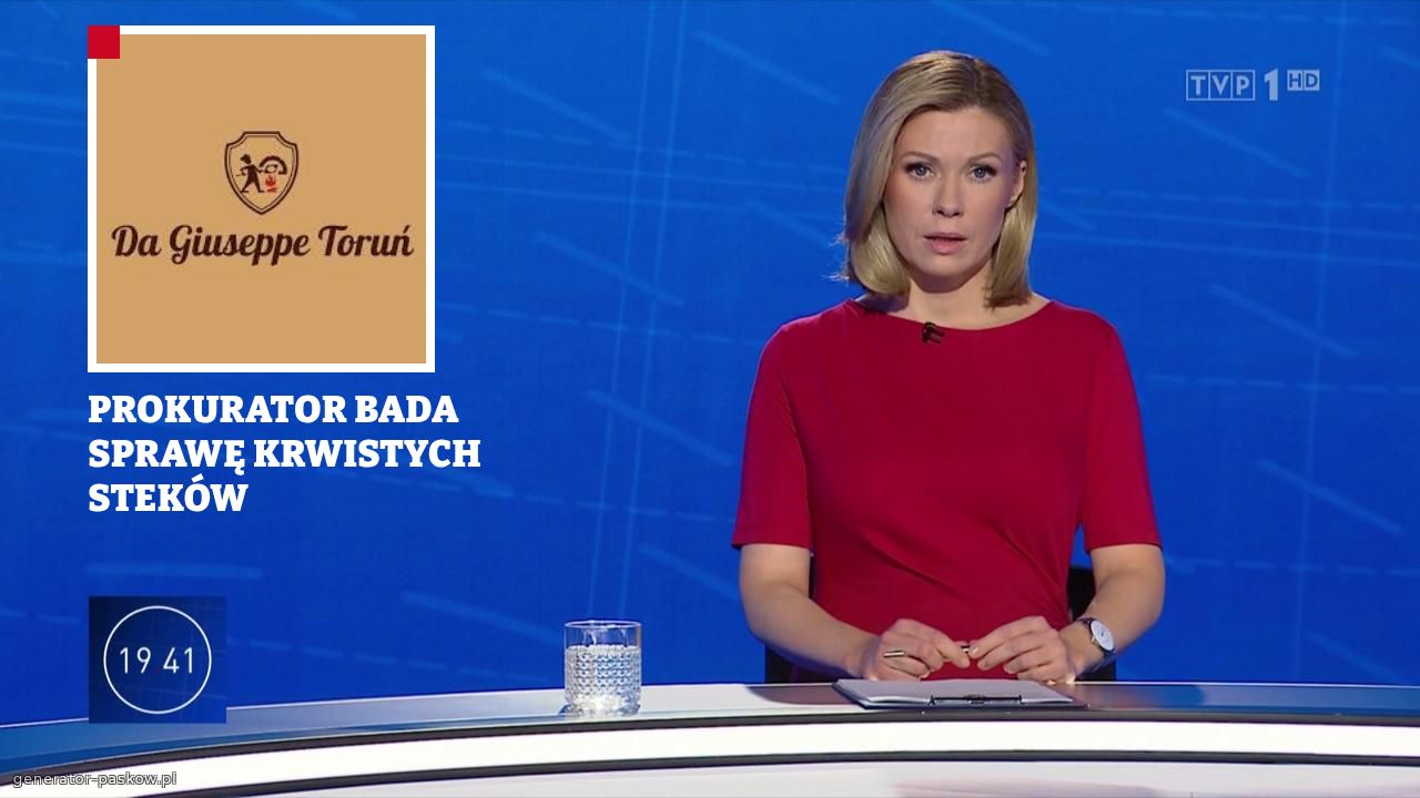 PROKURATOR BADA SPRAWĘ KRWISTYCH STEKÓW 