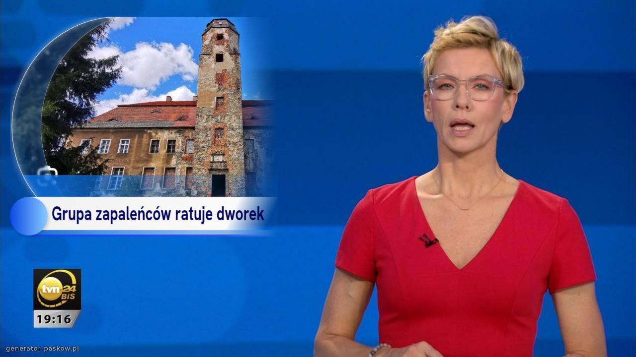 Grupa zapaleńców ratuje dworek