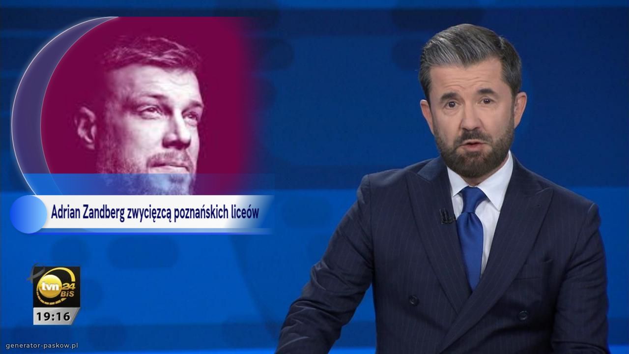 Adrian Zandberg zwycięzcą poznańskich liceów 