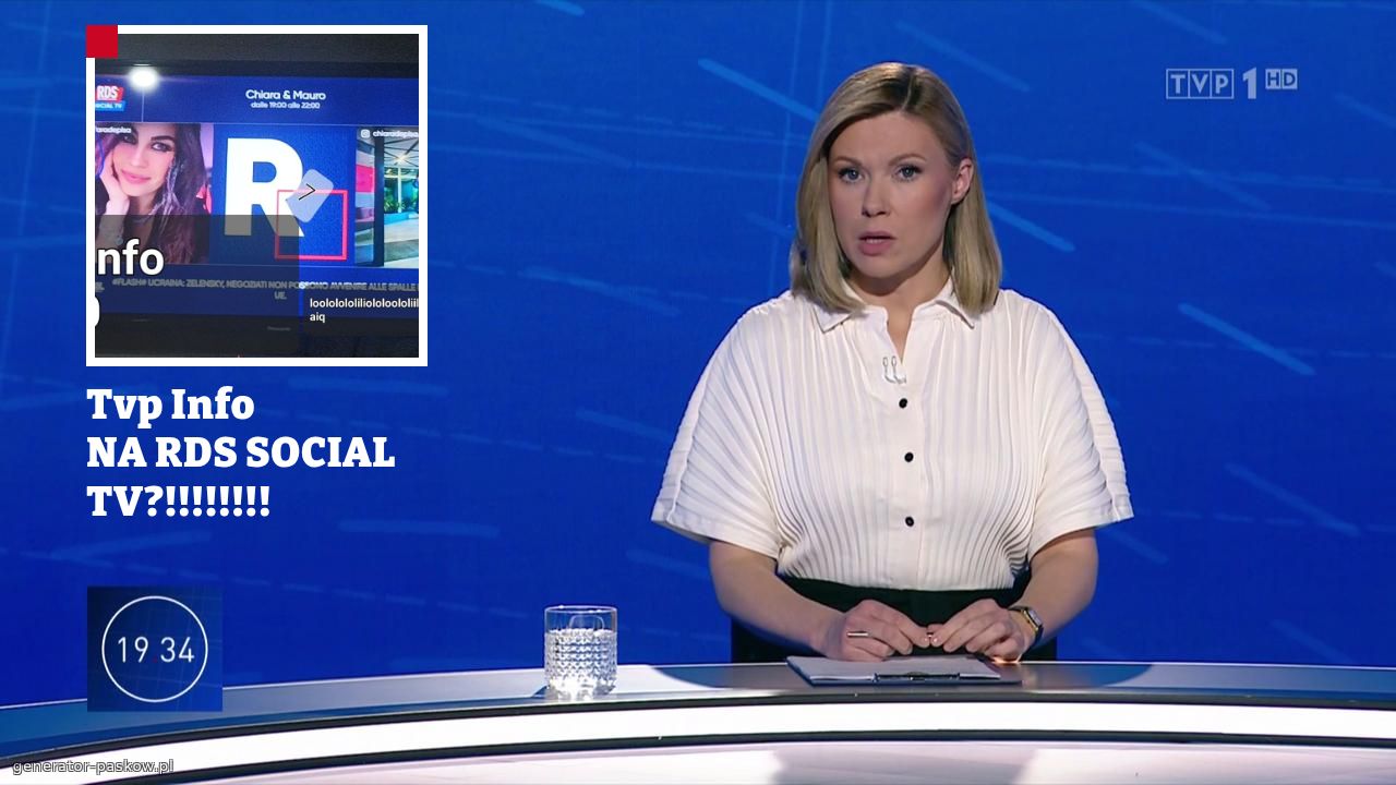 Tvp Info
NA RDS SOCIAL TV?!!!!!!!!