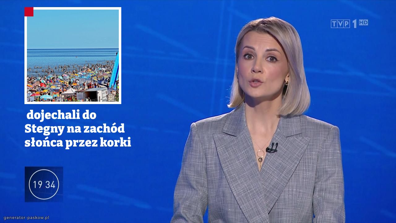  dojechali do Stegny na zachód słońca przez korki