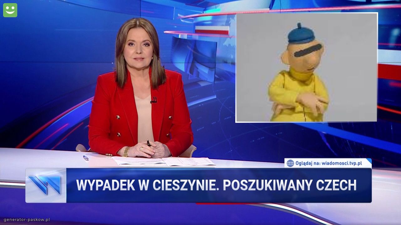 Wypadek w Cieszynie. Poszukiwany czech