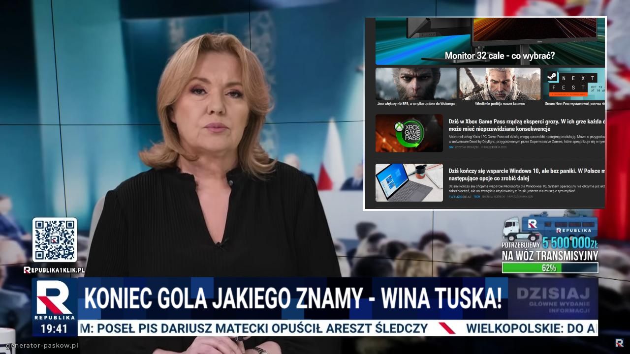 koniec gola jakiego znamy - wina tuska!