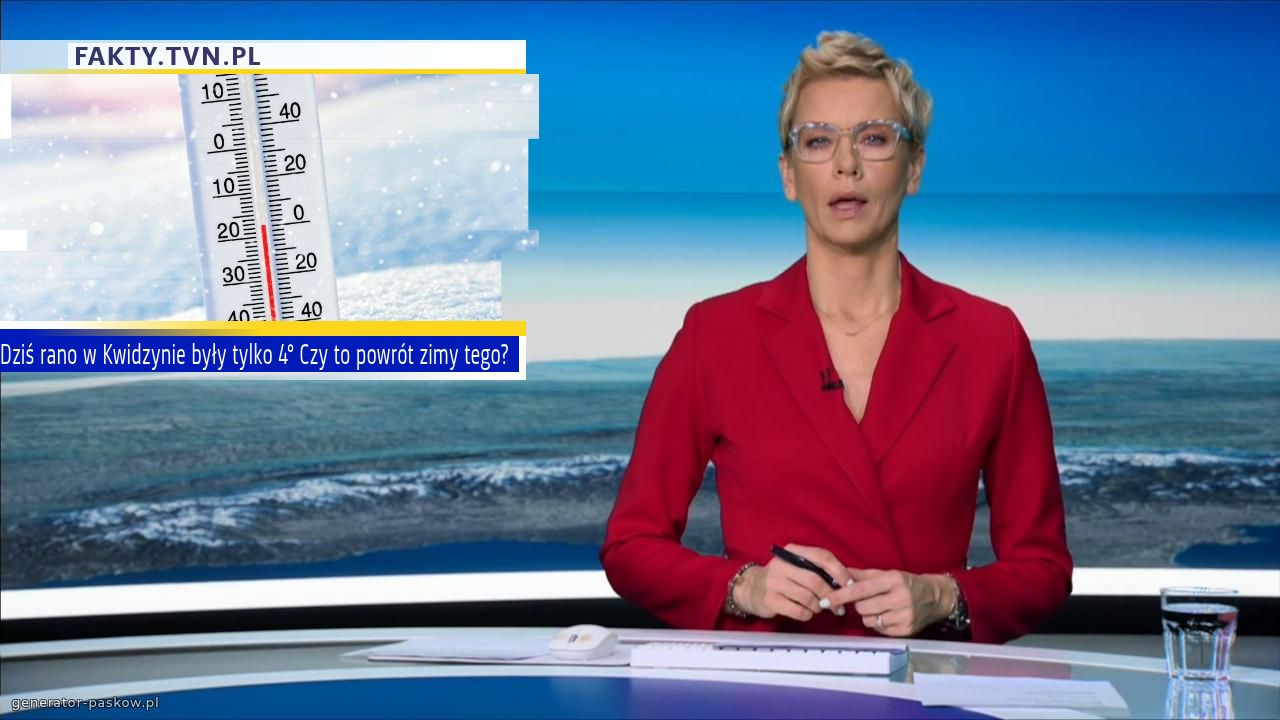Dziś rano w Kwidzynie były tylko 4° Czy to powrót zimy tego?