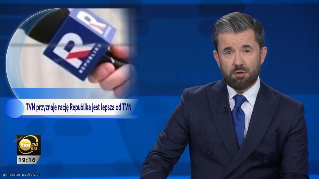TVN przyznaje rację Republika jest lepsza od TVN 