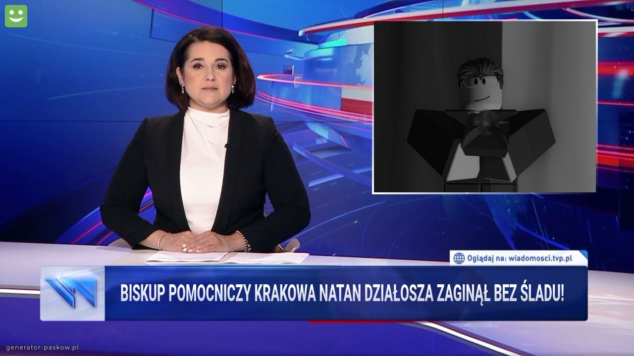 biskup pomocniczy Krakowa Natan Działosza Zaginął bez śladu!