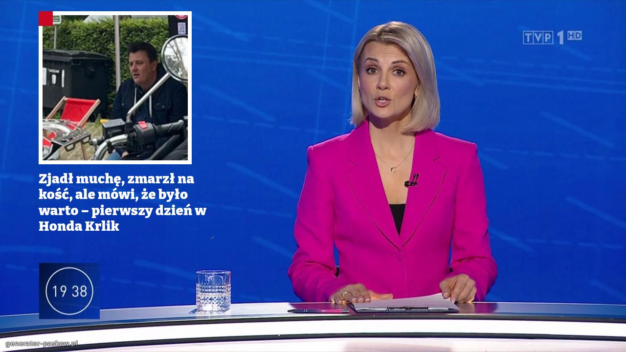 Zjadł muchę, zmarzł na kość, ale mówi, że było warto – pierwszy dzień w Honda Krlik