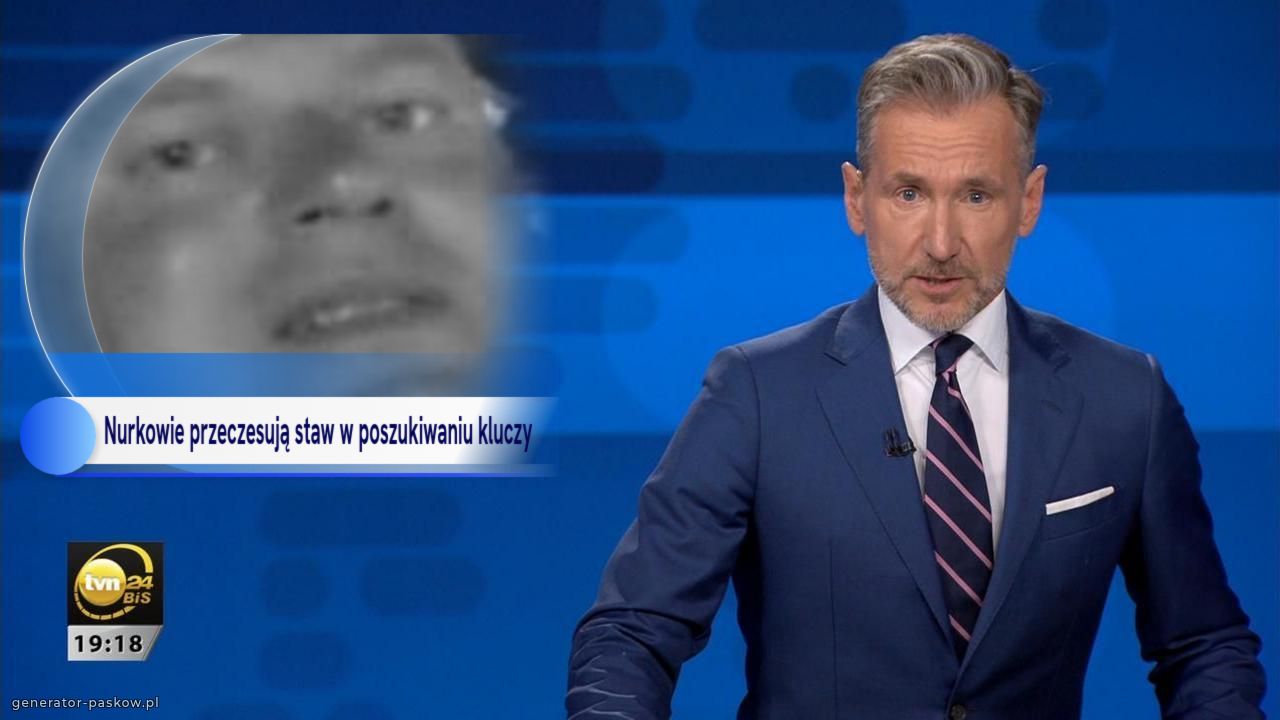 Nurkowie przeczesują staw w poszukiwaniu kluczy