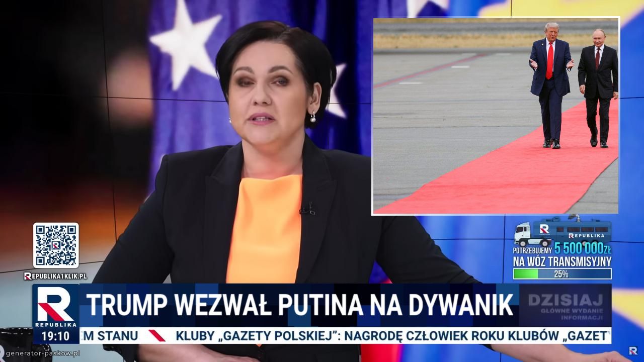 Trump wezwał putina na dywanik