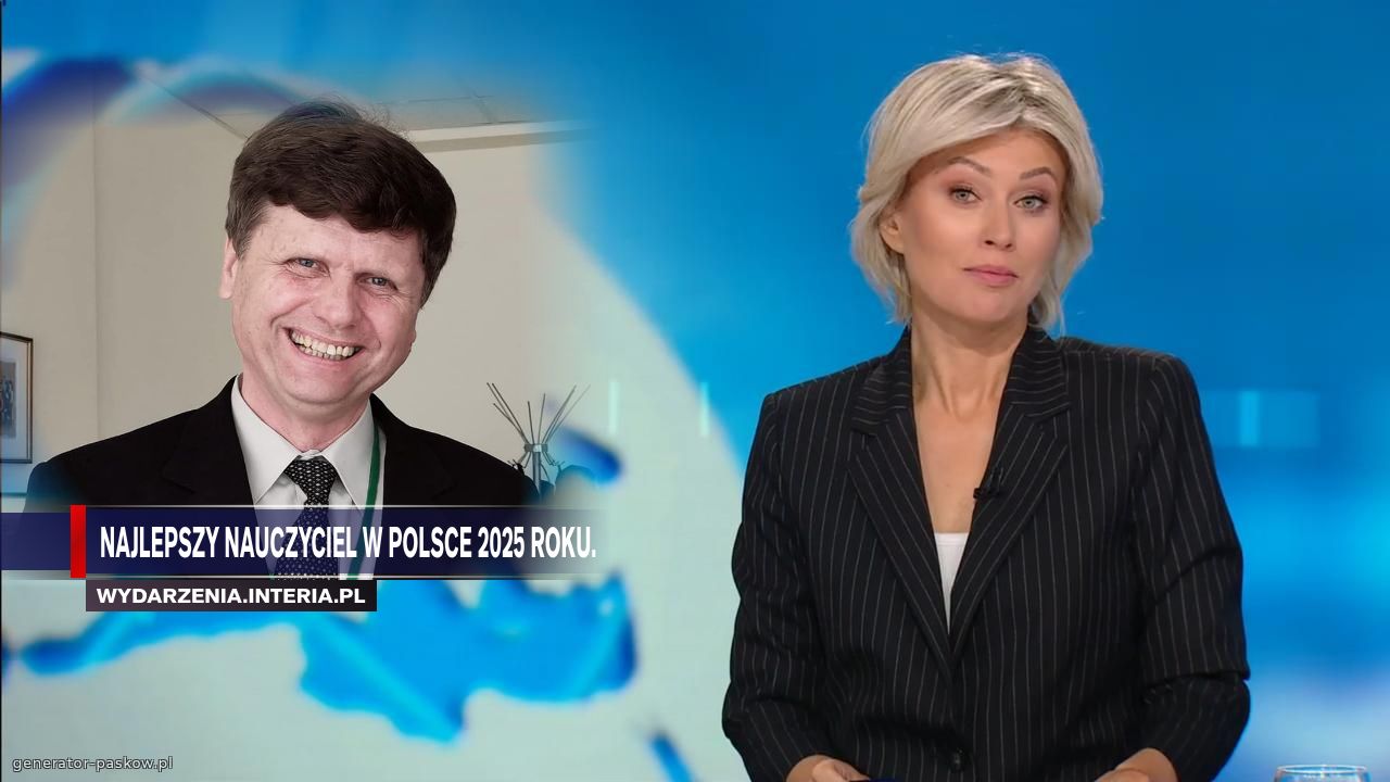 Najlepszy nauczyciel w Polsce 2025 roku.