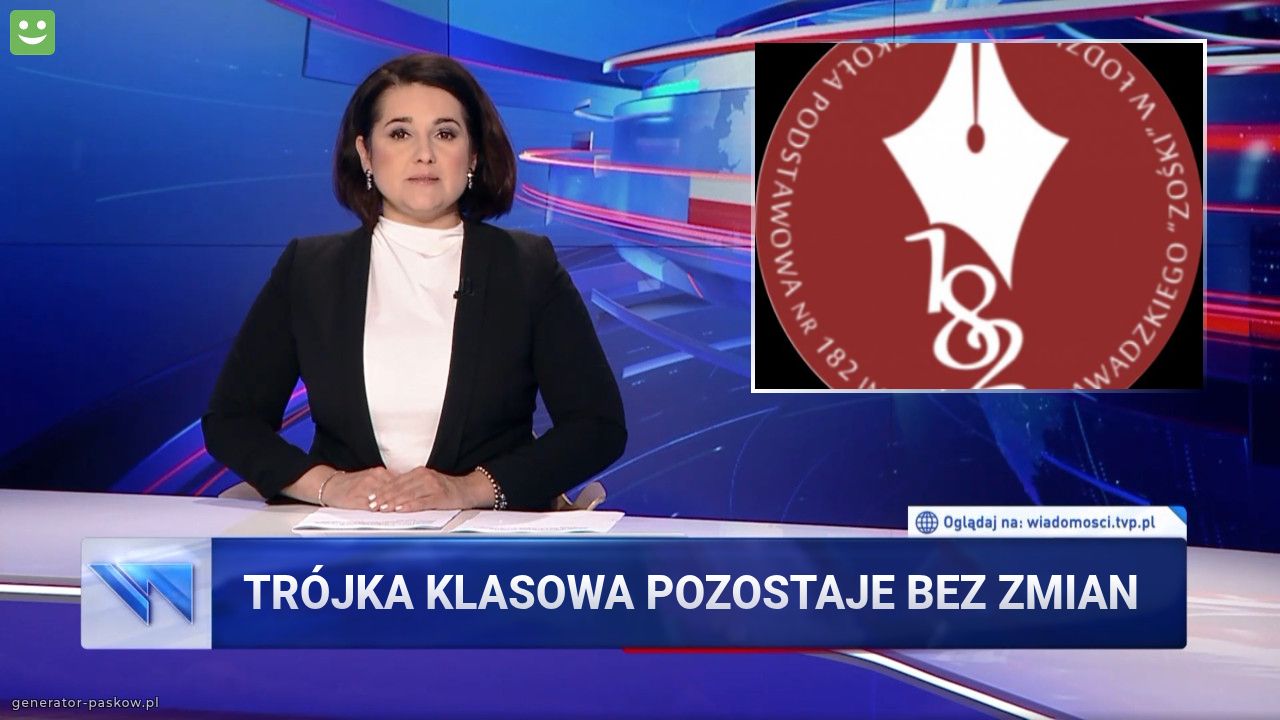 trójka klasowa pozostaje bez zmian