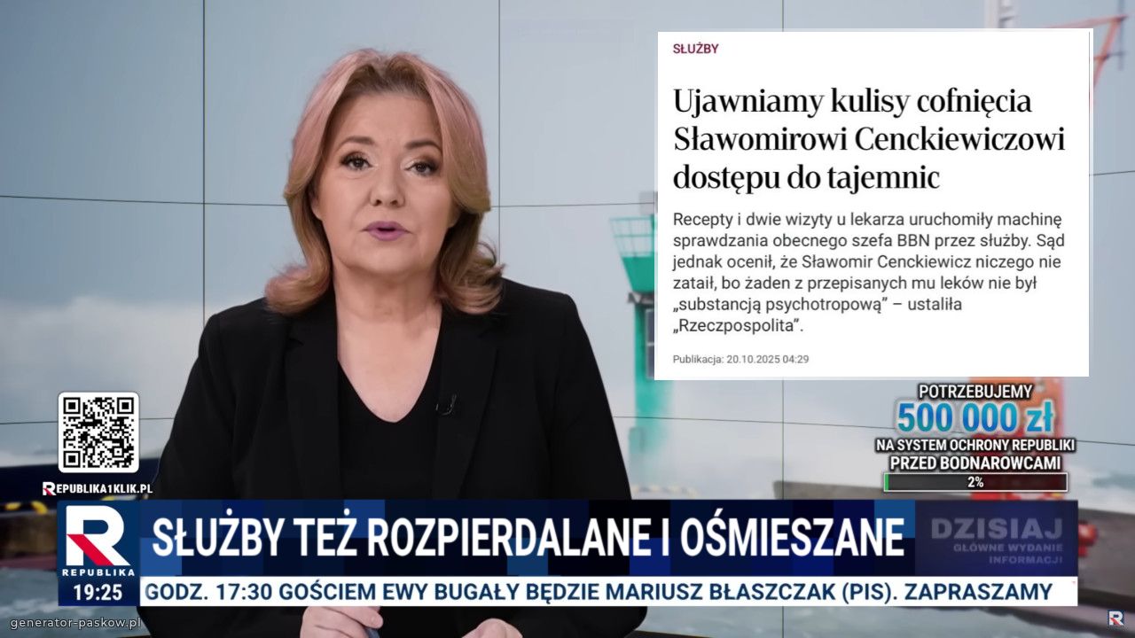 służby też rozpierdalane i ośmieszane