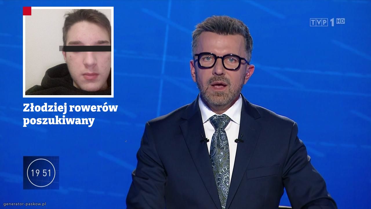 Złodziej rowerów poszukiwany