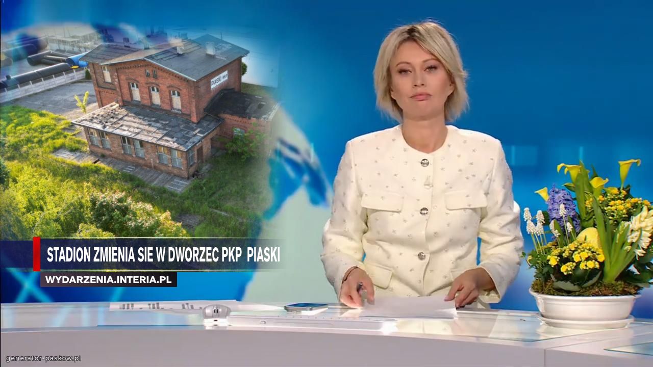 stadion zmienia sie w dworzec pkp  piaski