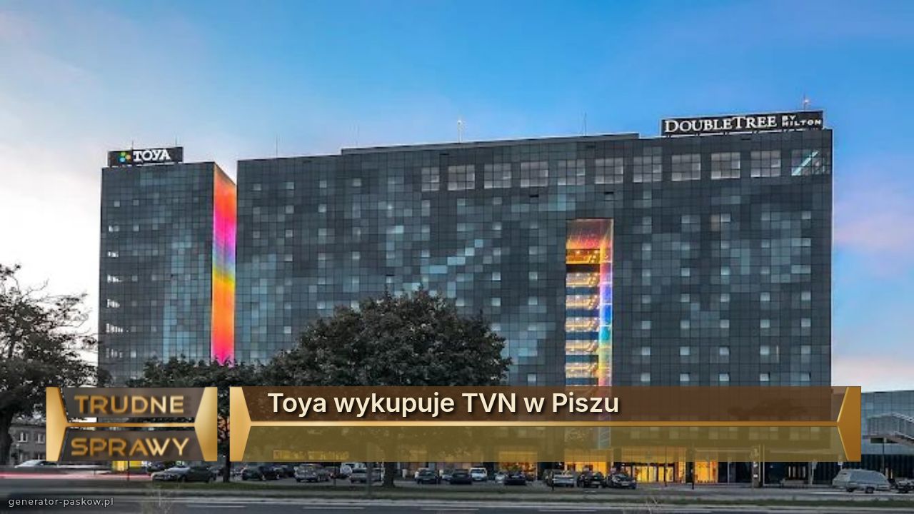 Toya wykupuje TVN w Piszu

