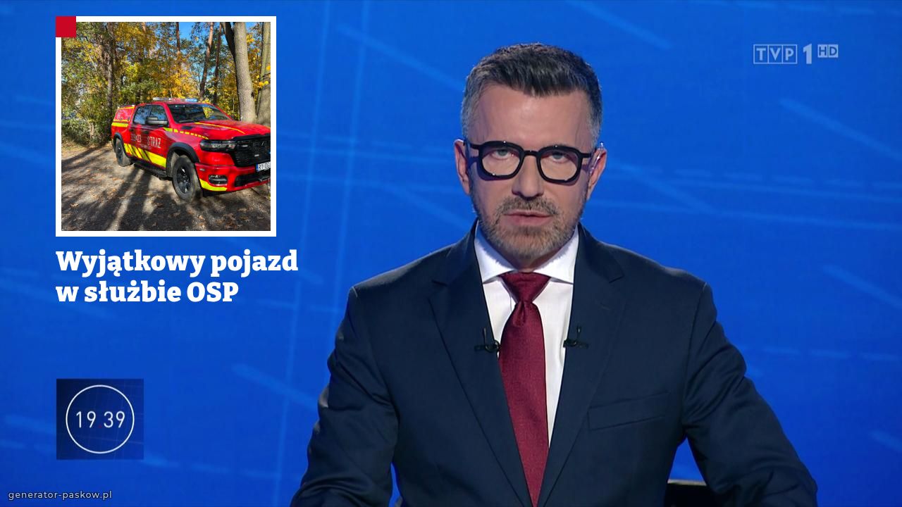 Wyjątkowy pojazd w służbie OSP 
