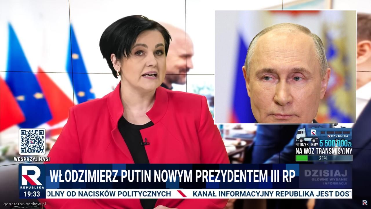 Włodzimierz putin nowym prezydentem iii RP