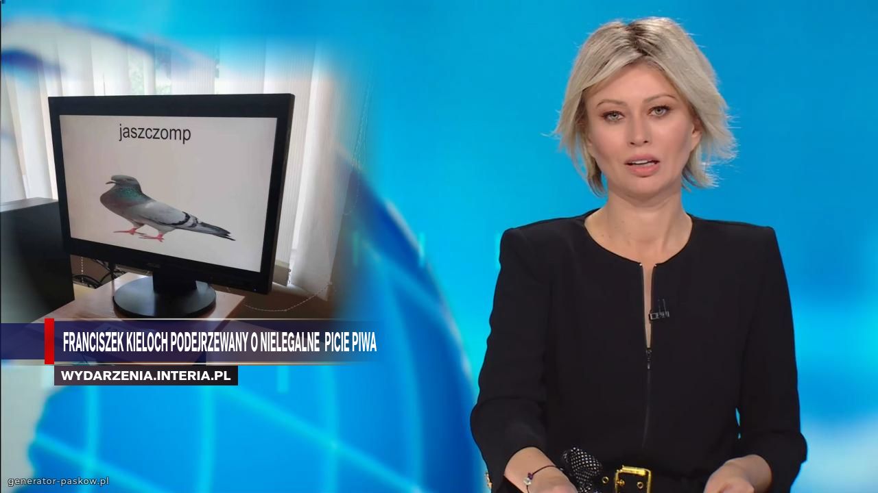Franciszek Kieloch podejrzewany o nielegalne  picie piwa