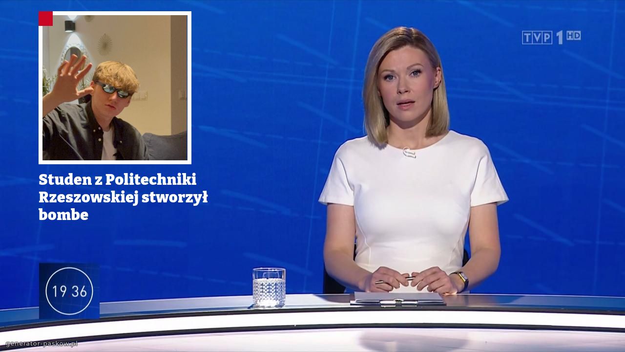 Studen z Politechniki Rzeszowskiej stworzył bombe