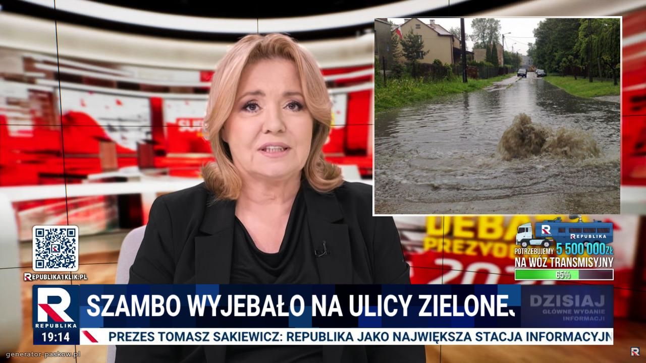 szambo wyjebało na ulicy zielonej