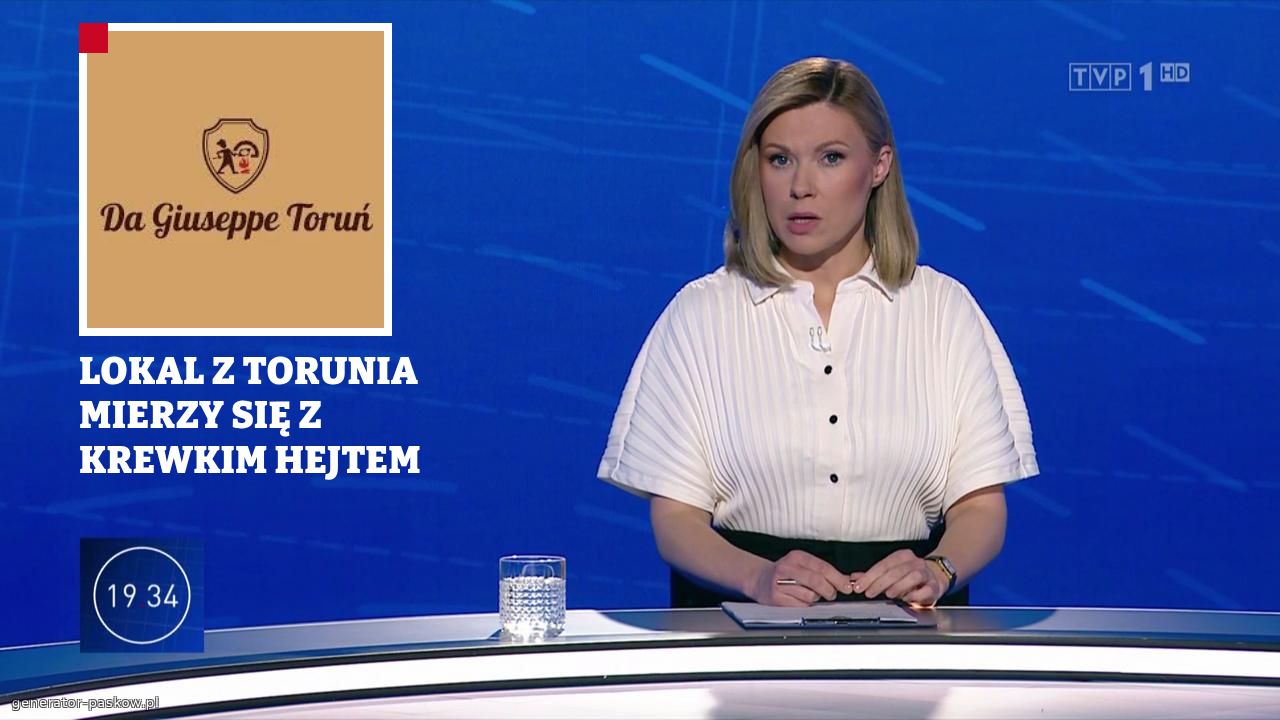 LOKAL Z TORUNIA MIERZY SIĘ Z KREWKIM HEJTEM
