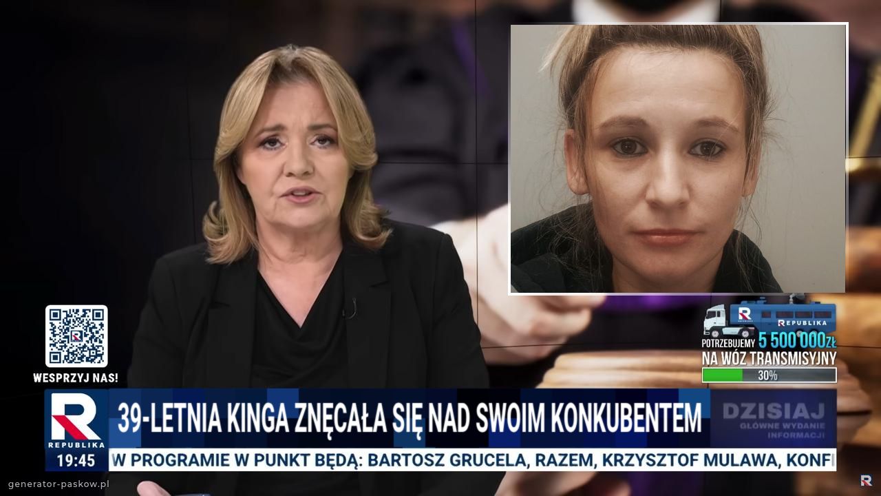 39-letnia Kinga znęcała się nad swoim konkubentem