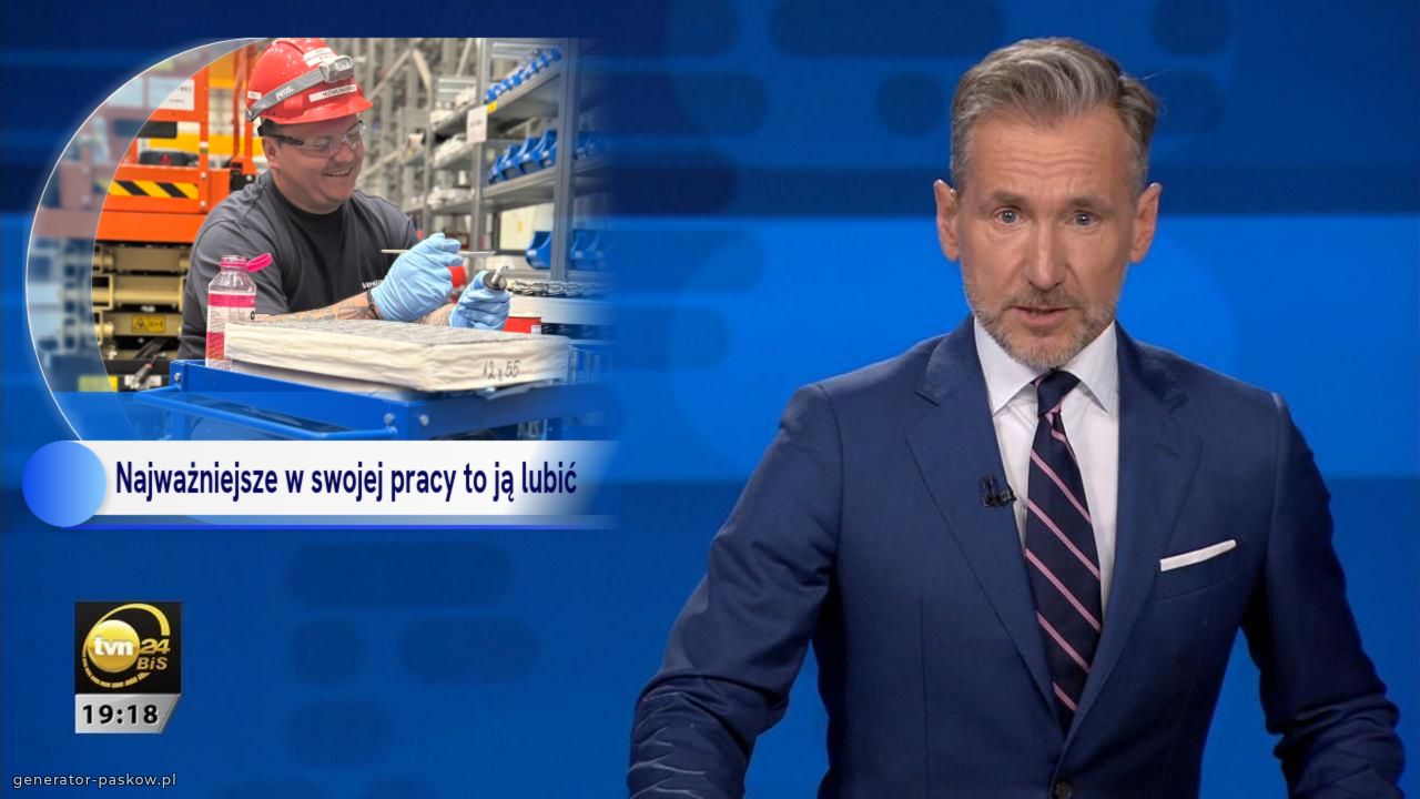 Najważniejsze w swojej pracy to ją lubić  