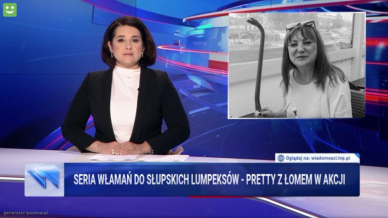 Seria włamań do słupskich lumpeksów - pretty z łomem w akcji