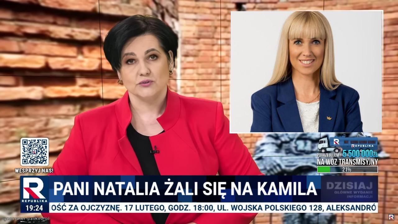 Pani natalia żali się na kamila