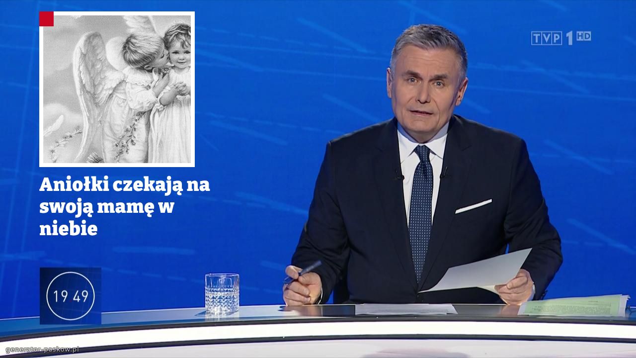 Aniołki czekają na swoją mamę w niebie