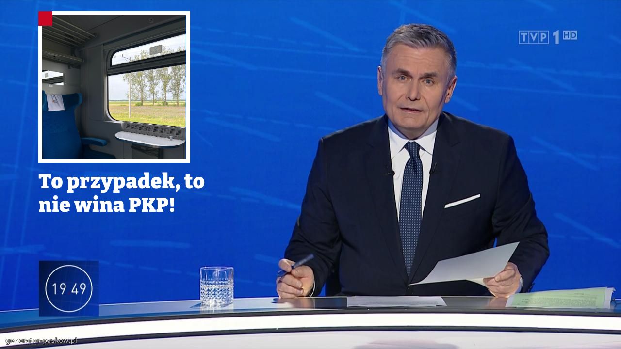 To przypadek, to nie wina PKP!