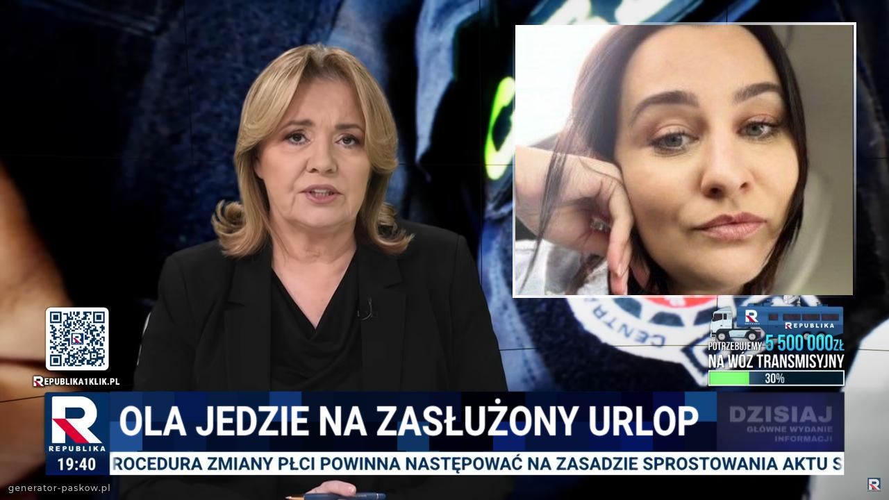 ola jedzie na zasłużony urlop 