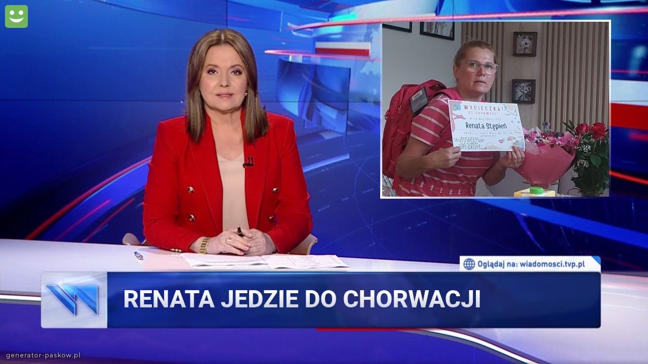 Renata jedzie do Chorwacji