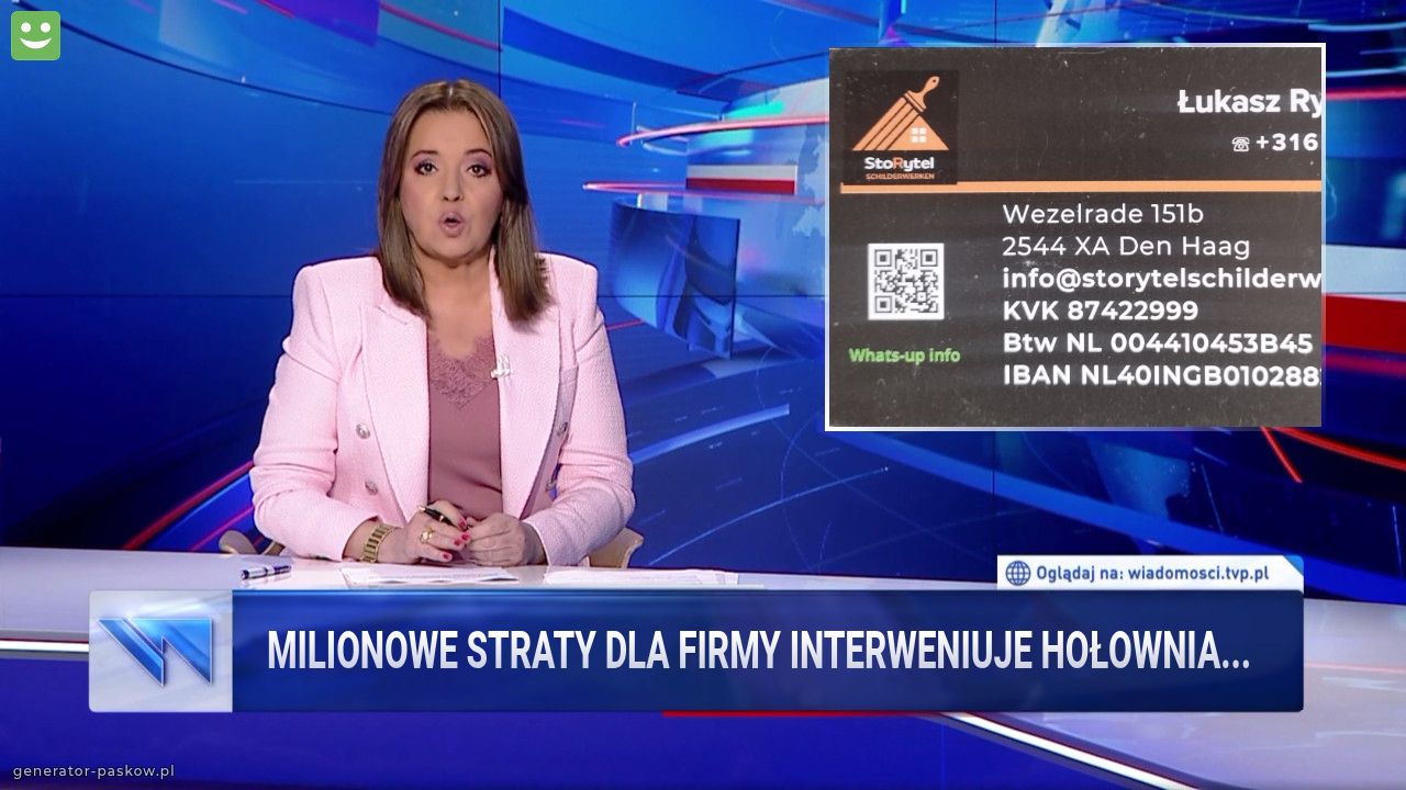 Milionowe straty dla firmy interweniuje Hołownia...
