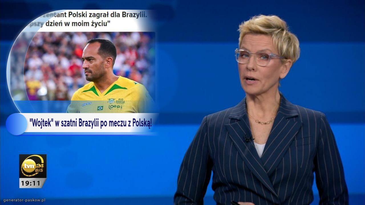 "Wojtek" w szatni Brazylii po meczu z Polską!