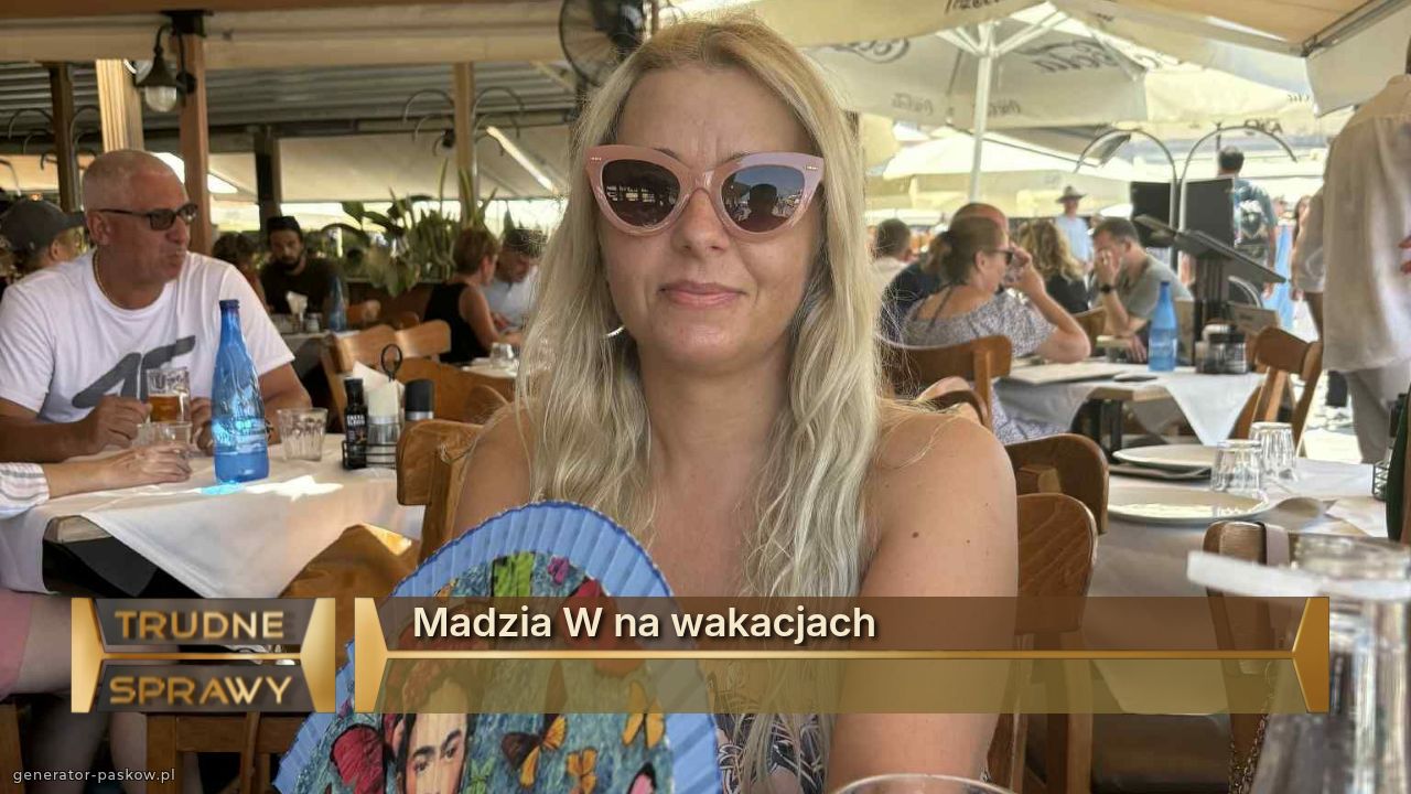 Madzia W na wakacjach 