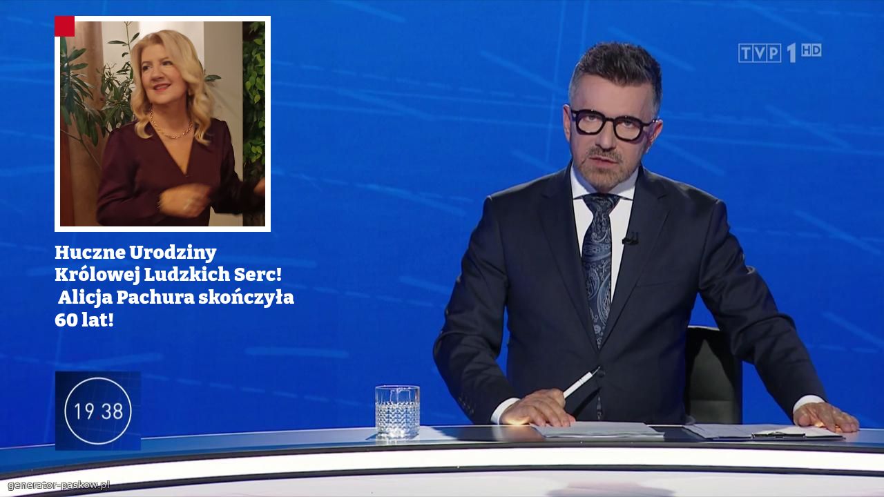 Huczne Urodziny Królowej Ludzkich Serc!
 Alicja Pachura skończyła 60 lat! 