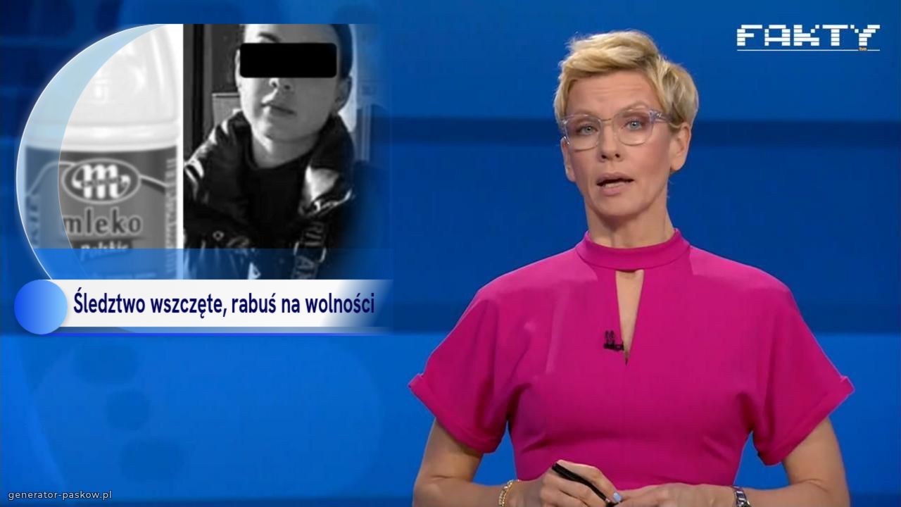 Śledztwo wszczęte, rabuś na wolności