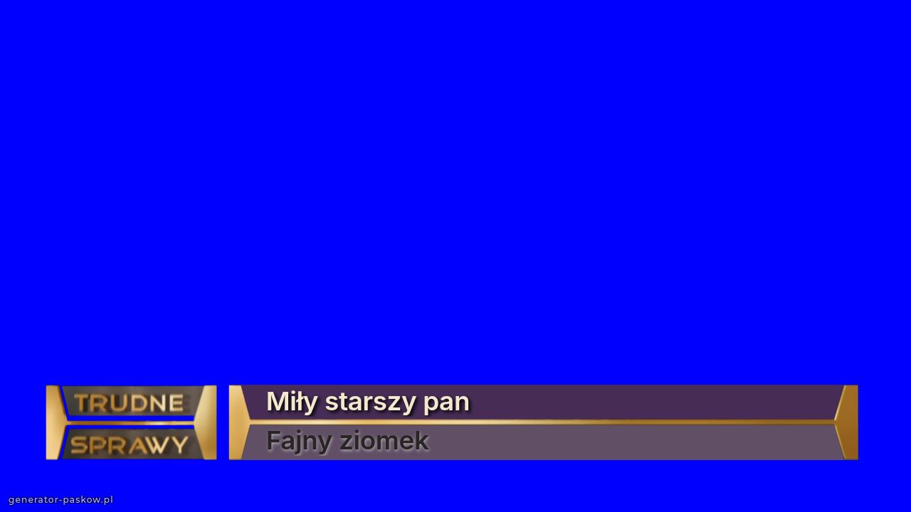 Miły starszy pan
Fajny ziomek