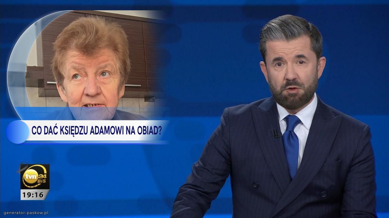 CO DAĆ KSIĘDZU ADAMOWI NA OBIAD?