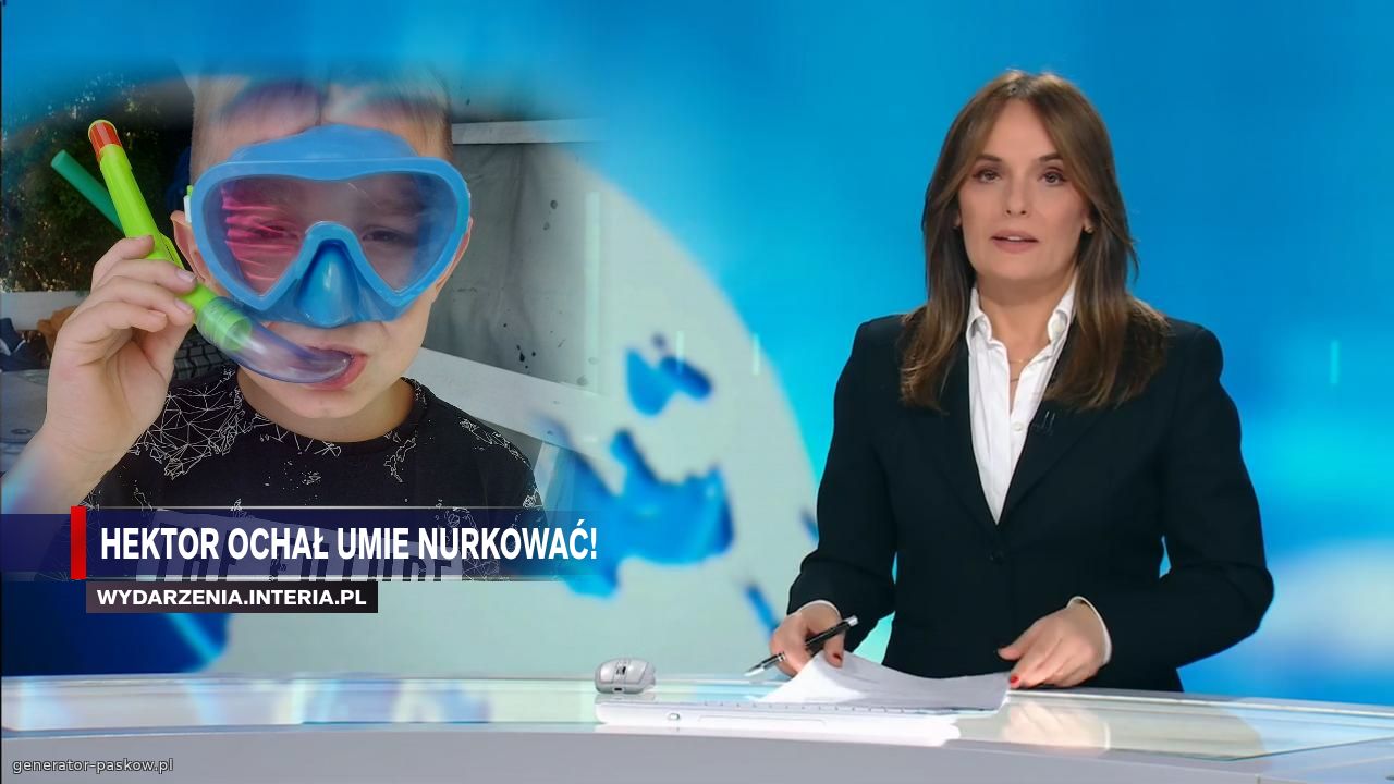 HEKTOR OCHAŁ UMIE NURKOWAĆ!