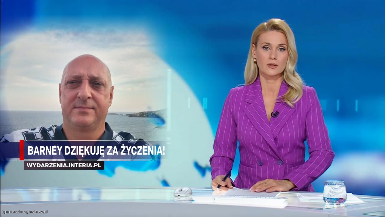 Barney dziękuję za życzenia!