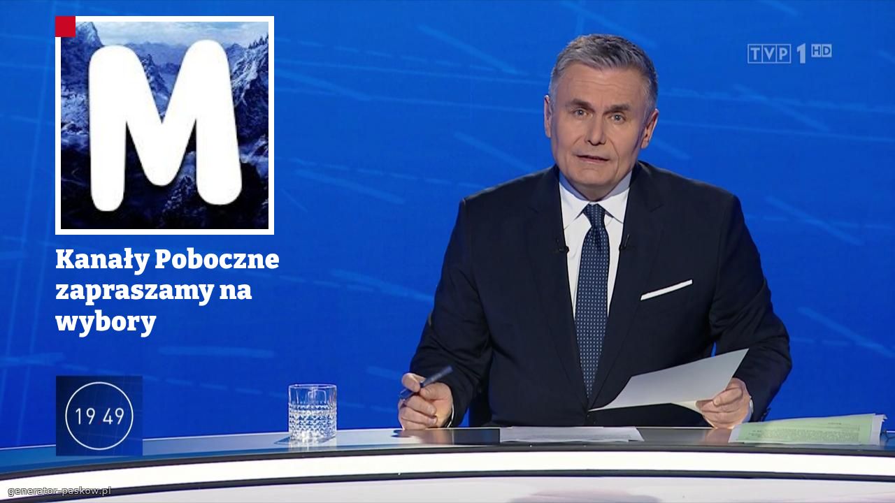 Kanały Poboczne zapraszamy na wybory