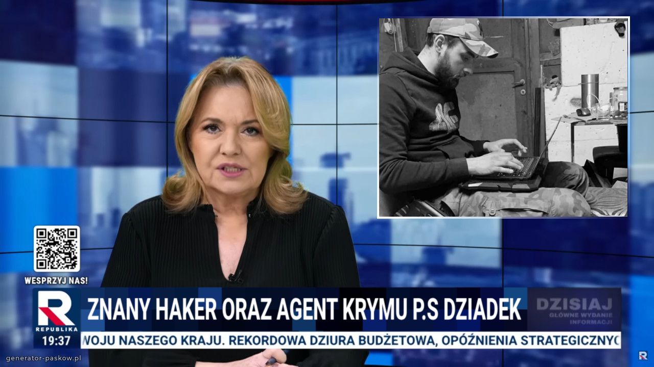 Znany haker oraz agent krymu p.s dziadek